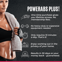 Load image into Gallery viewer, powerabs-plus-at-home-workout
